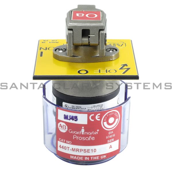 Allen Bradley 440T-MRPSE10OA Rotary Switch | GuardMaster Product Image