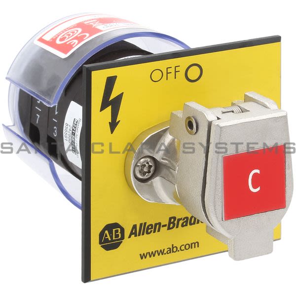 Allen Bradley 440T-MRPSE110C Single Key Rotary Switch Product Image