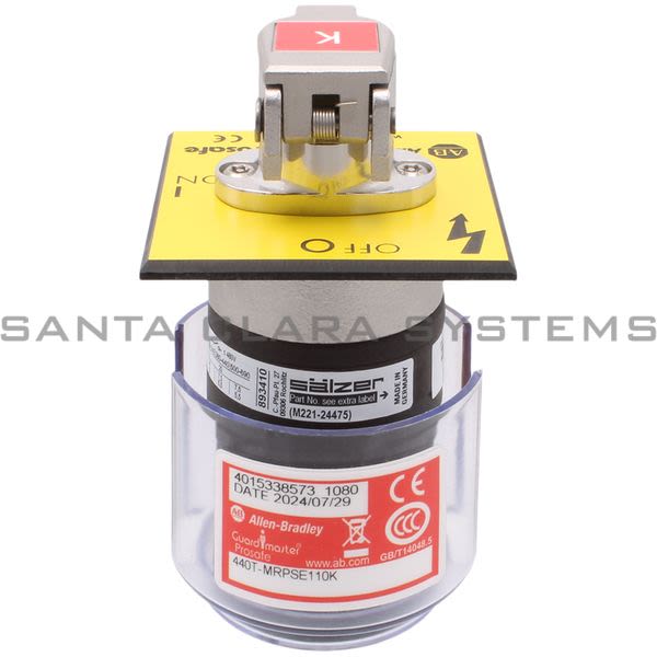 Allen Bradley 440T-MRPSE110K Safety Rotary Key Switch | GuardMaster Product Image