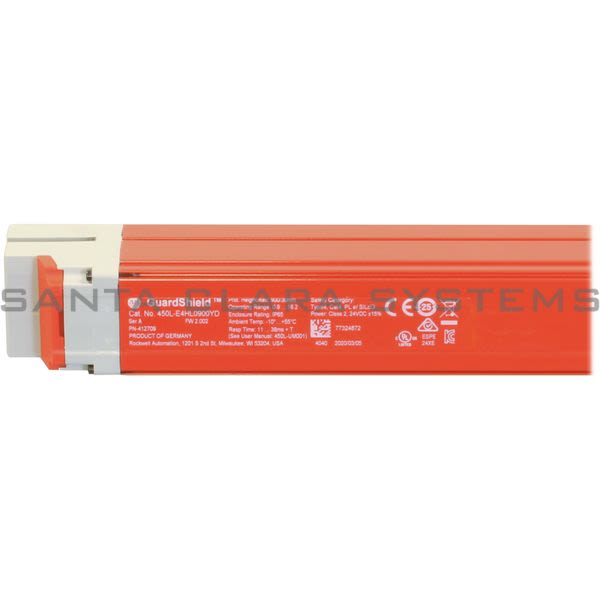 Allen Bradley 450L-E4HL0900YD GuardShield Safety Light Curtain Product Image