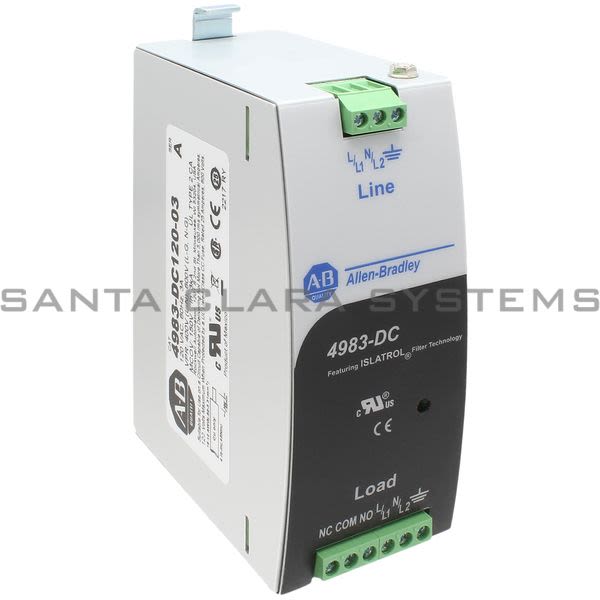 Allen Bradley 4983-DC120-03 Filter/Surge Protector Product Image