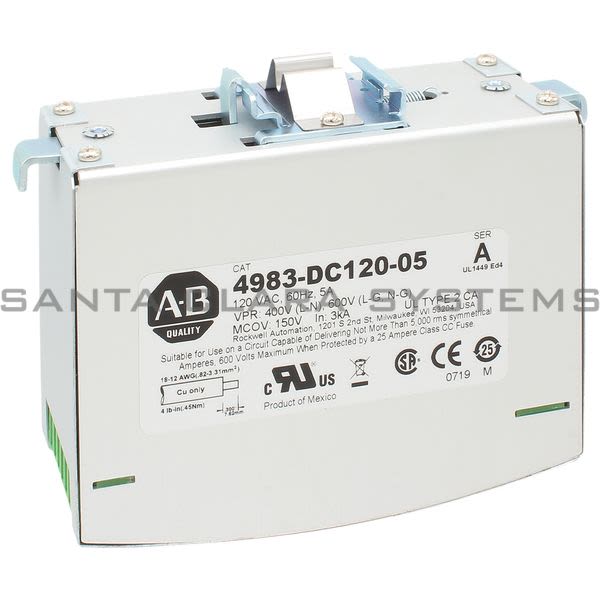 Allen Bradley 4983-DC120-05 Filter/Surge Protector Product Image