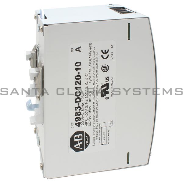 Allen Bradley 4983-DC120-10 Surge and Filter Protector Product Image