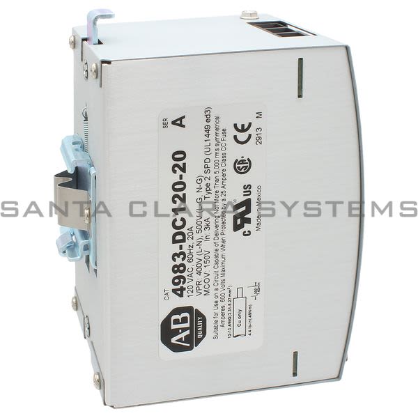 Allen Bradley 4983-DC120-20 Filter/Surge Protector Product Image