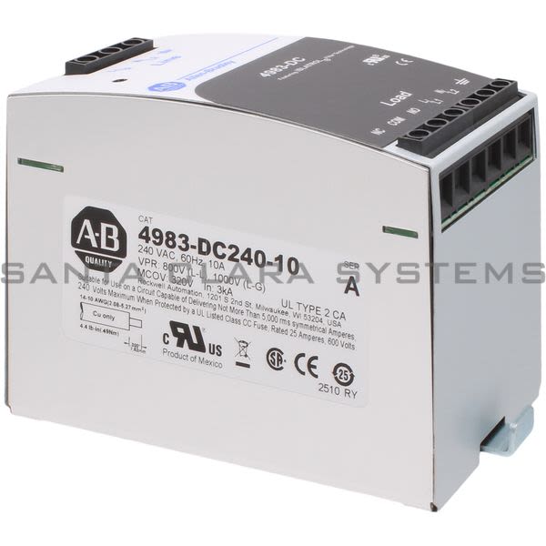 Allen Bradley 4983-DC240-10 Filter/Surge Protector Product Image