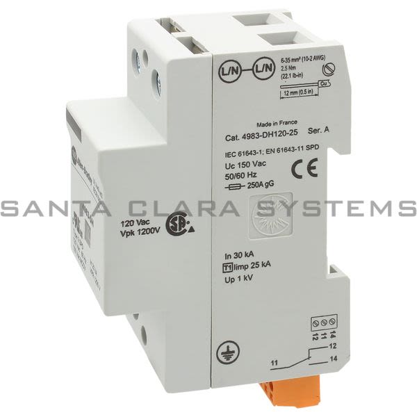 Allen Bradley 4983-DH120-25 Surge Protector Product Image