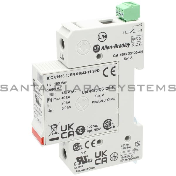 Allen Bradley 4983-DS120-401 Surge Protector Product Image