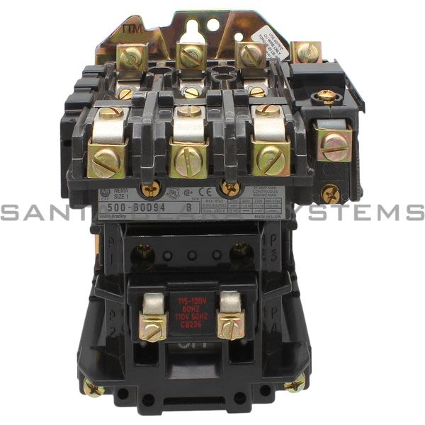 Allen Bradley 500-BOD94 Contactor | Size-1 Product Image