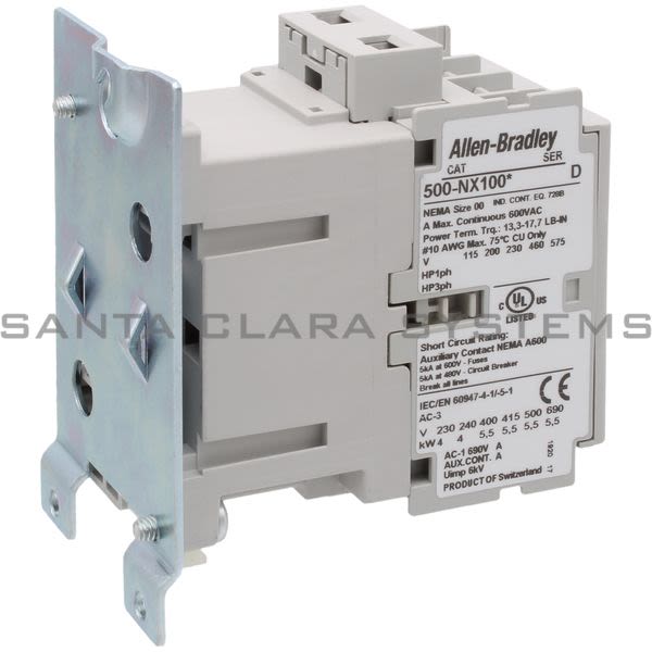 Allen Bradley 500-NX100D Interposing Contactor Product Image