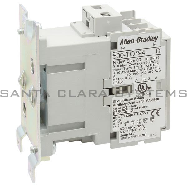 Allen Bradley 500-TOD94  Contactor Product Image