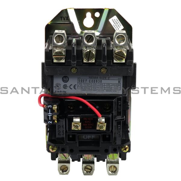 Allen Bradley 500F-COD930  Contactor Product Image