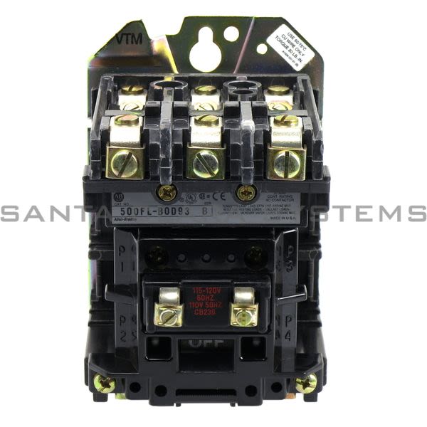 Allen Bradley 500FL-BOD93 Lighting Contactor Product Image