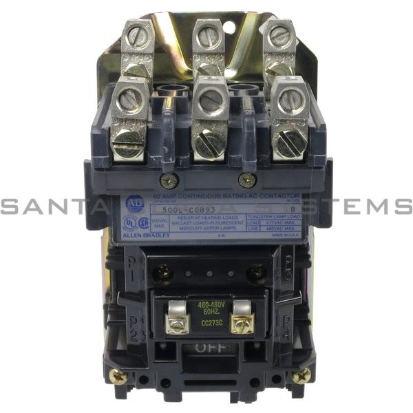 Allen Bradley 500L-COB93  Lighting Contactor Product Image