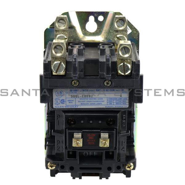 Allen Bradley 500L-COD92  AC Contactor Product Image