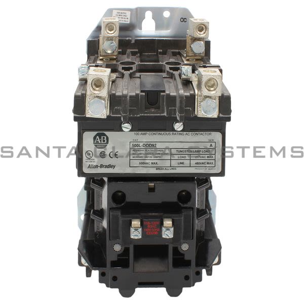 Allen Bradley 500L-DOD92  Lighting Contactor | NEMA AC Product Image