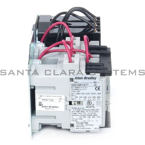 Allen Bradley 505X-TOD Reversing Starter Product Image