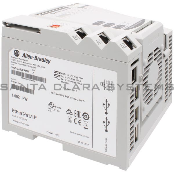 Allen Bradley 5069-L450ERMW Controller Product Image
