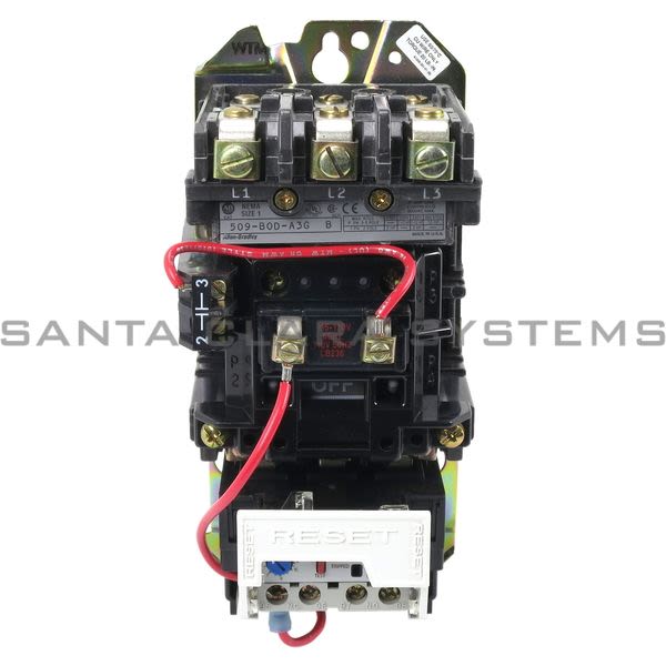 Allen Bradley 509-BOD-A3G  Starter Product Image