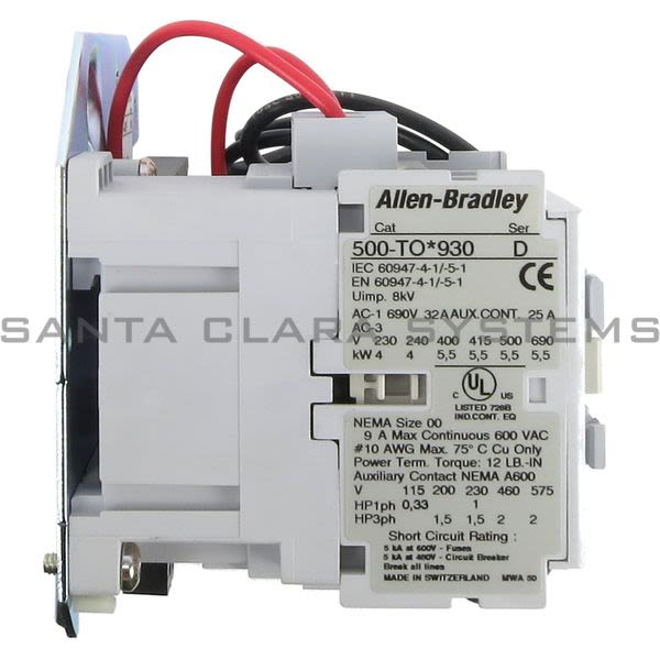 Allen Bradley 509-TOD-A2F Full Voltage Starter W/ Manual Reset Product Image