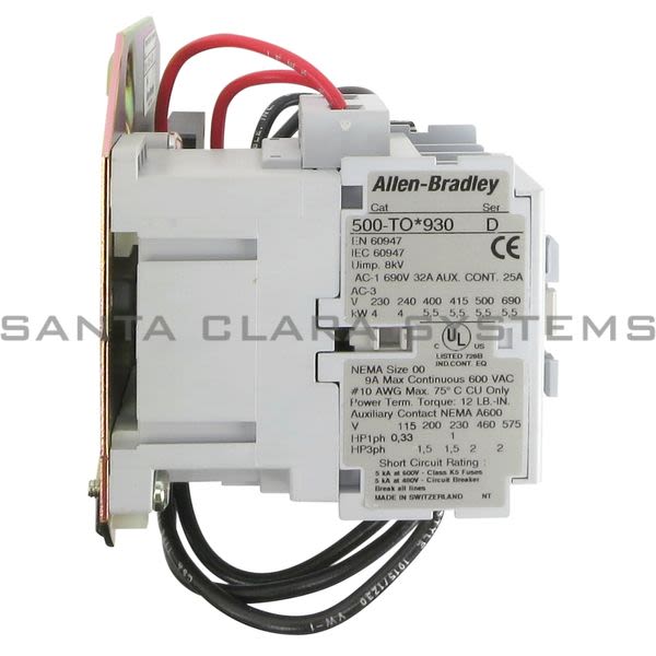 Allen Bradley 509-TOD-A5D Starter Product Image
