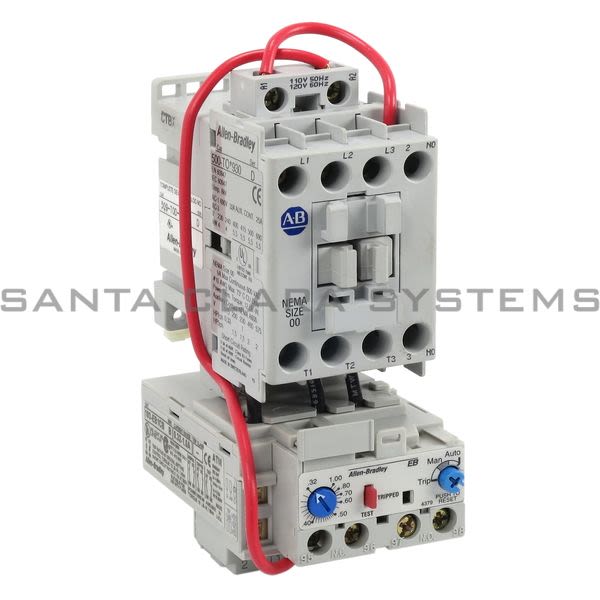 Allen Bradley 509-TOD-B1C Full Voltage Starter W/ Manual/Auto Reset Product Image