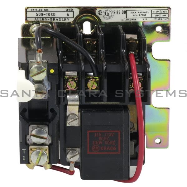 Allen Bradley 509-TOXD Starter Product Image