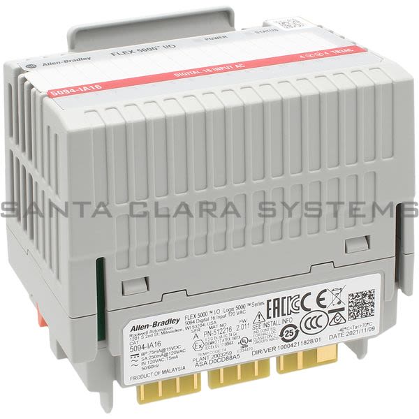 Allen Bradley 5094-IA16 5094 Digital 16 Input 120 VAC Product Image