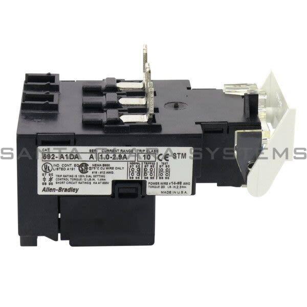 Allen Bradley 592-A1DA Overload Relay Product Image