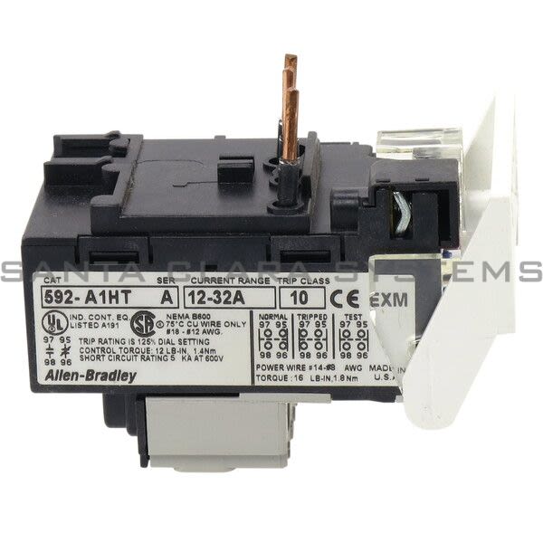 Allen Bradley 592-A1HT Overload Relay Product Image