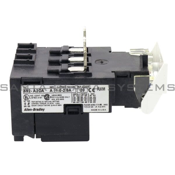 Allen Bradley 592-A2DA  Overload Relay Product Image
