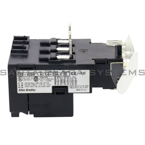 Allen Bradley 592-A2EA Overload Relay Product Image