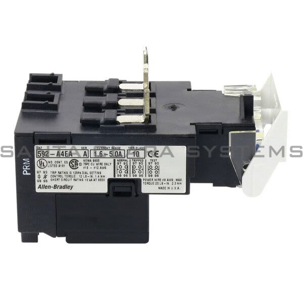 Allen Bradley 592-A4EA  Overload Relay Product Image