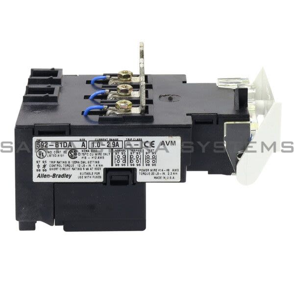 Allen Bradley 592-B1DA  Overload Relay Product Image