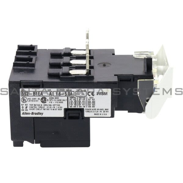 Allen Bradley 592-B1EA Overload Relay Product Image