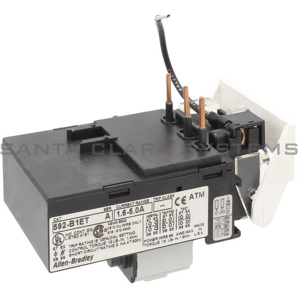Allen Bradley 592-B1ET Overload Relay Product Image