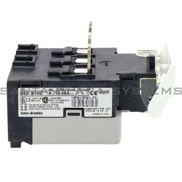 Allen Bradley 592-B1HC Overload Relay Product Image