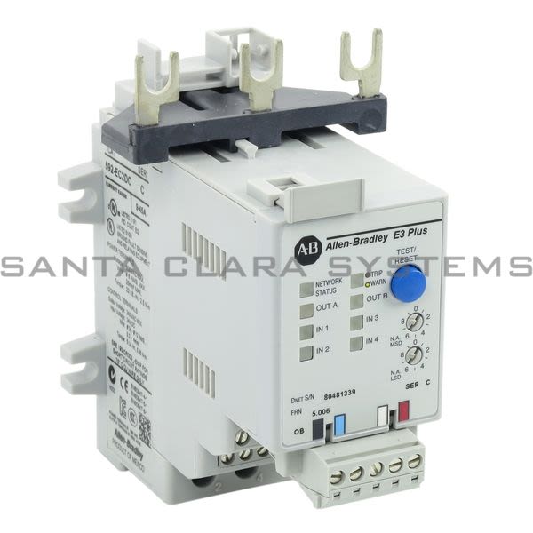 Allen Bradley 592-EC2DC Overload Relay Product Image