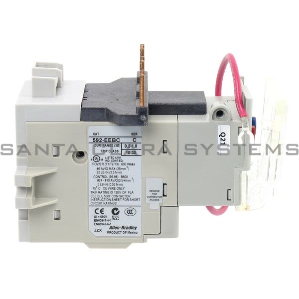 Allen Bradley 592-EEBC Overload Relay Product Image
