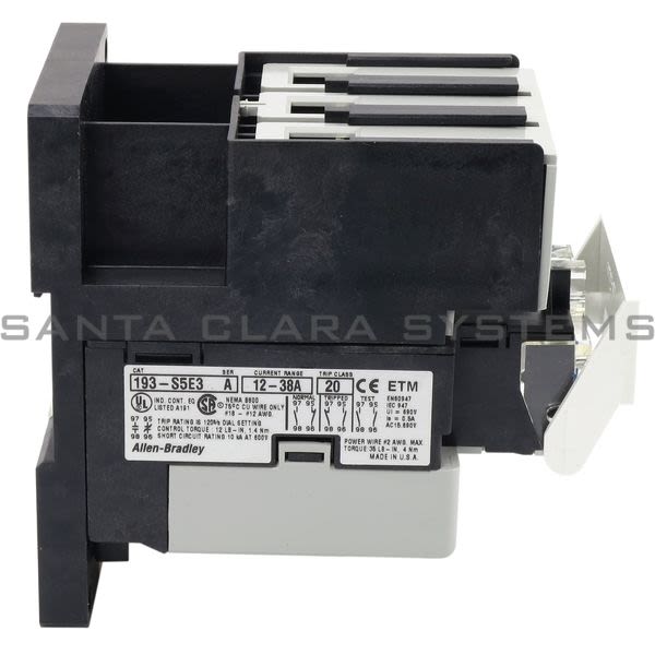 Allen Bradley 592P-S5EC Relay, Overload Product Image