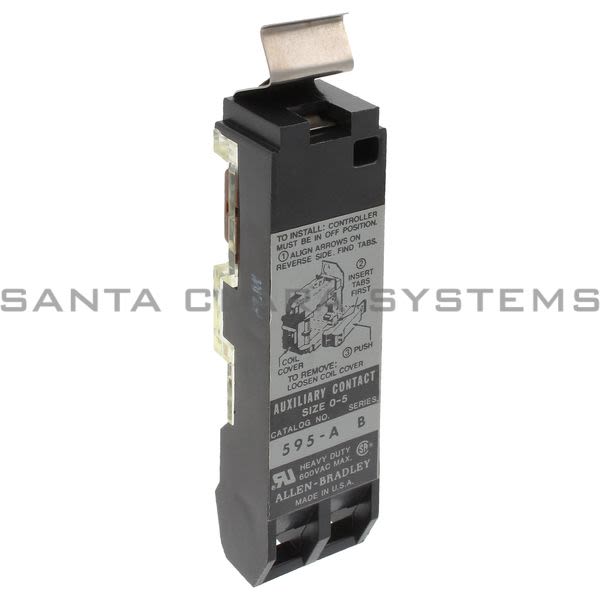 Allen Bradley 595-A  Auxiliary Contact Product Image