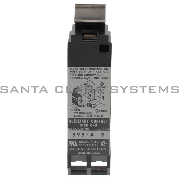 Allen Bradley 595-A  Auxiliary Contact Product Image