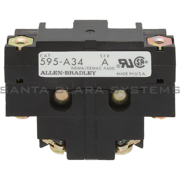 Allen Bradley 595-A34  Auxillary Contact Product Image