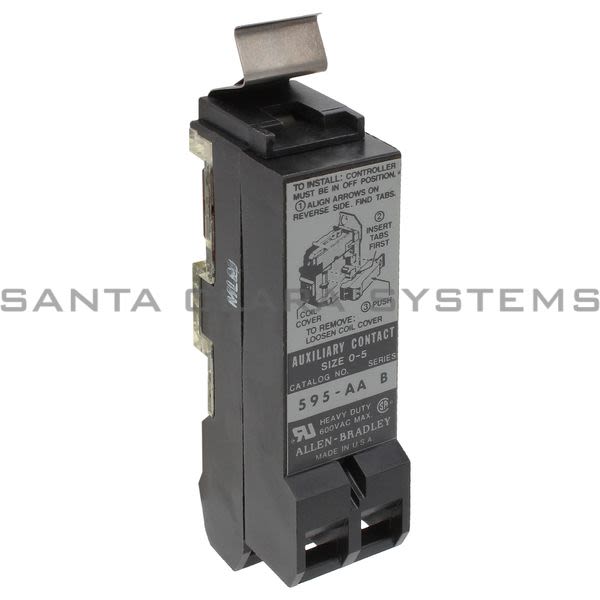 Allen Bradley 595-AA  Auxiliary Contact Product Image