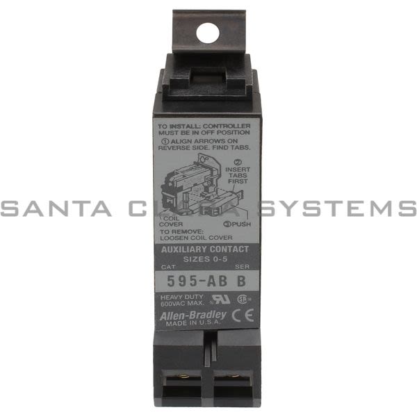 Allen Bradley 595-AB  Auxiliary Contact Product Image