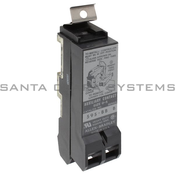 Allen Bradley 595-BB  Auxillary Contact Product Image
