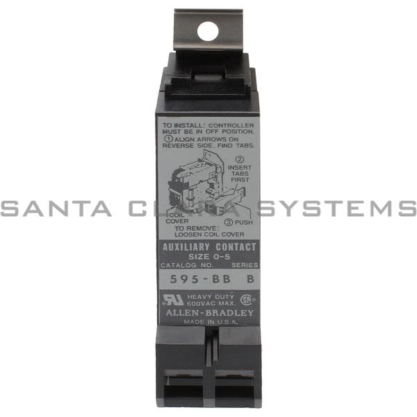 Allen Bradley 595-BB  Auxillary Contact Product Image