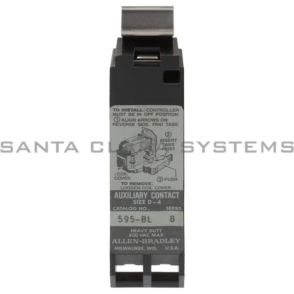 Allen Bradley 595-BL Auxillary Contact Product Image