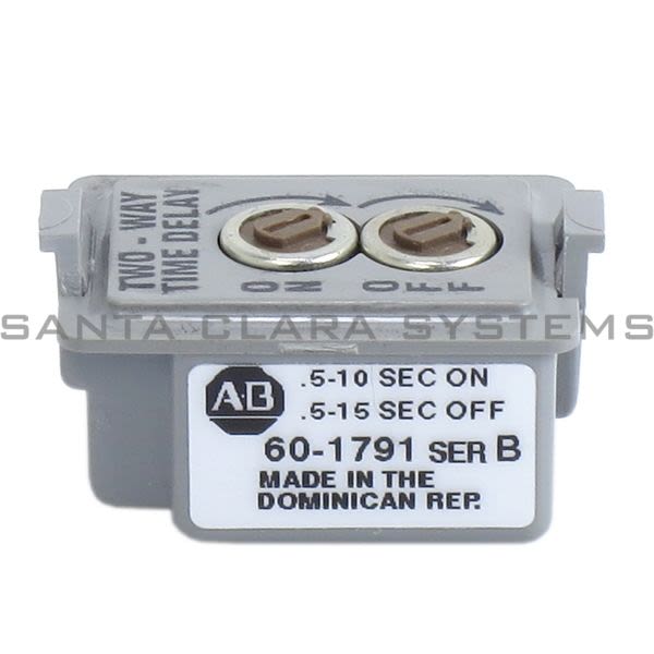 Allen Bradley 60-1791  On or Off Delay Module Product Image
