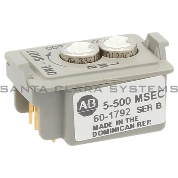Allen Bradley 60-1792 One-Shot Module Product Image