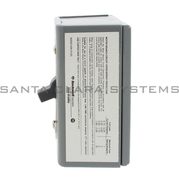 Allen Bradley 600-TAX216  Manual Motor Starter Product Image